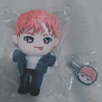 초특급 슈야 EVE 마스코트 봉제 인형 헤어 클립