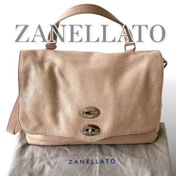 컨디션 최상 ZANELLATO POSTINA 베이지 수납 가방 2way