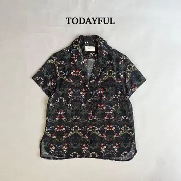 TODAYFUL 투데이풀 플라워 프린트 셔츠 반팔