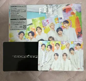 timelesz fam 초회 B