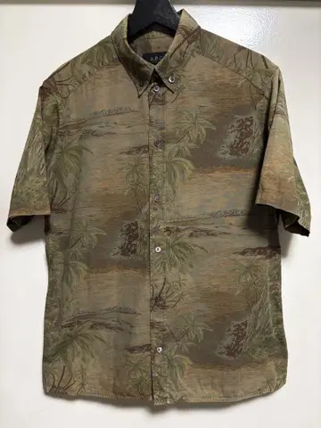 A.P.C. 알로하 셔츠 반팔 셔츠 아페쎄 올 패턴 셔츠 APC