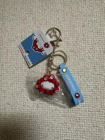 산리오 먝먝 시나모롤 키링