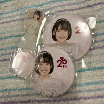 사카가와 요카 아크릴 스탠드 캔뱃지 AKB48 스크래치 복권