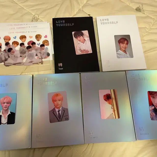 bts 방탄 love your self 앨범+포카