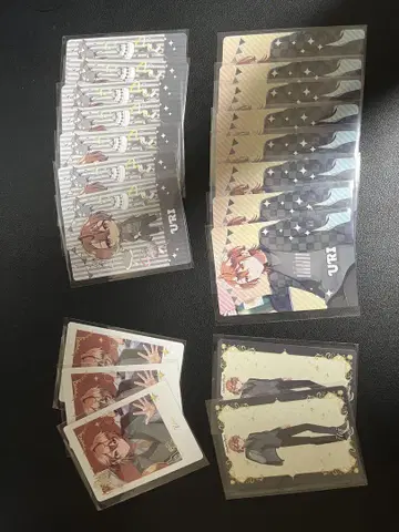 컬러풀 피치 푸피파 트레이딩 카드 우리