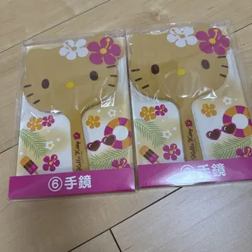 일광화상 키티 제일복권 손거울 2개