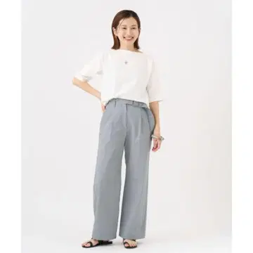 이에나 와이드 벨 데드 팬츠 34