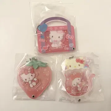 산리오 커스텀 아크릴 참 키티 3개 세트