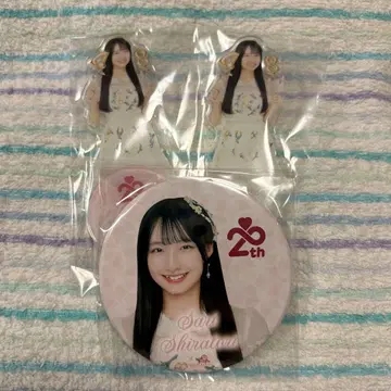 백조 사레 캔뱃지 아크릴 스탠드 AKB48 스크래치 복권