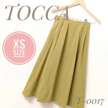 [새상품급] TOCCA 토카 플레어 스커트 온워드 XS 0 그린