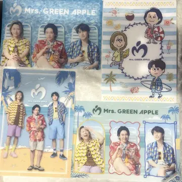 Mrs. GREEN APPLE 미세스 그린 애플 비주얼 시트