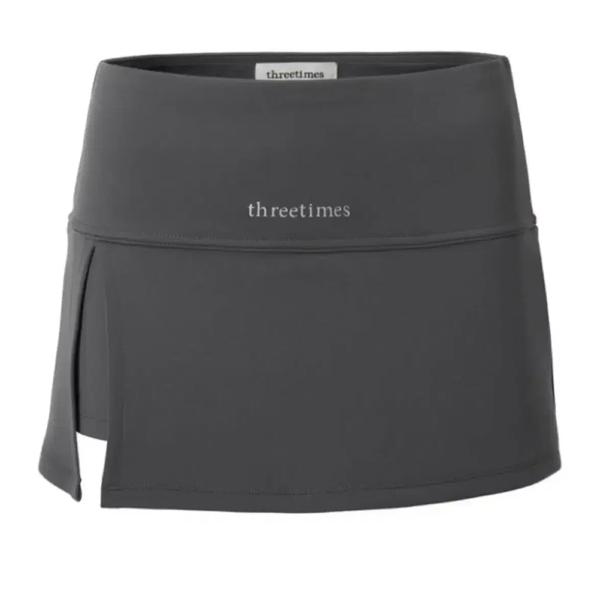 THREETIMES | 쓰리타임즈 Threetimes Athletic Slit Skirt