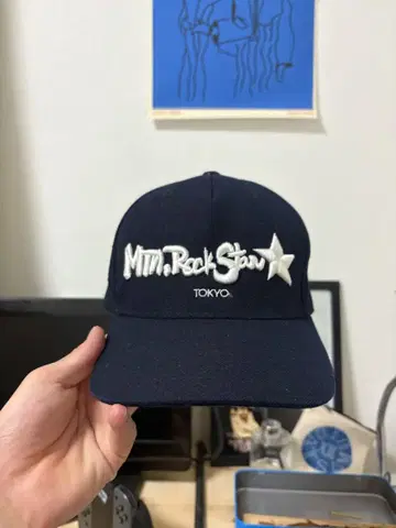 Mt. Rock Star 네이비 캡 TOKYO