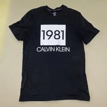CALVIN KLEIN 1981 티셔츠 블랙 미사용 새상품