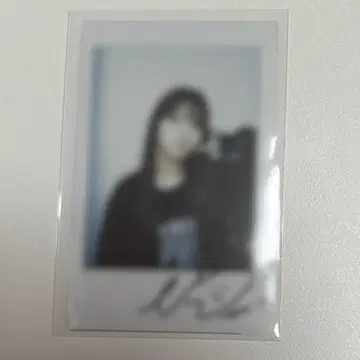 wooah 우아 나나 친필 사인 폴라로이드
