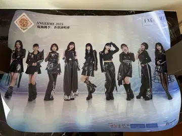 앙쥬르므 벚꽃매실복숭아 홍콩 공연 한정판 포스터 대만 한정