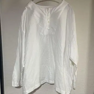 nest Robe 린넨 버튼 2way T 블라우스 23SS 새상품급