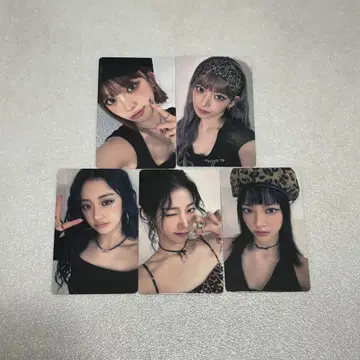 LESSERAFIM CRAZY yzy 트레이딩 카드 일직선