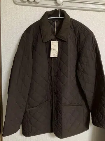 MUJI 퀼팅 자켓 XL 다크 브라운