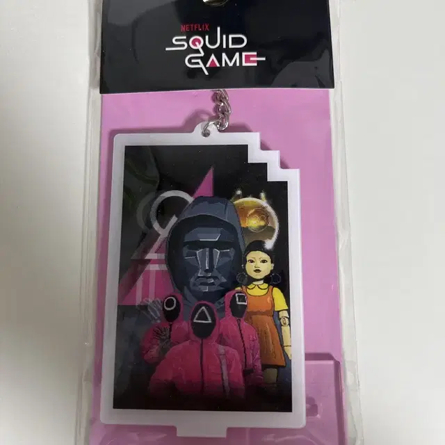 오징어게임 아크릴 홀로그램 스탠드