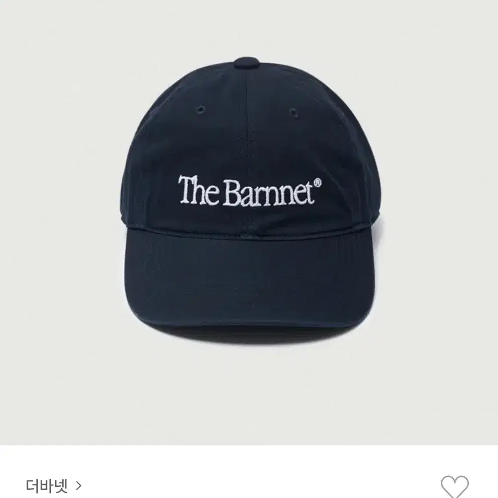 【the Barnnet】Logo Ball Cap The Barnnet logo ball cap navy on Bunjang Global Site.