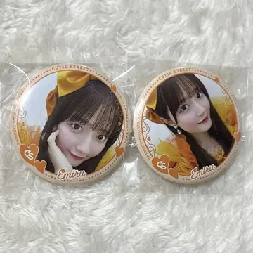 CUTIE STREET 큐스토 카와모토 에루 캔뱃지 캔 배지