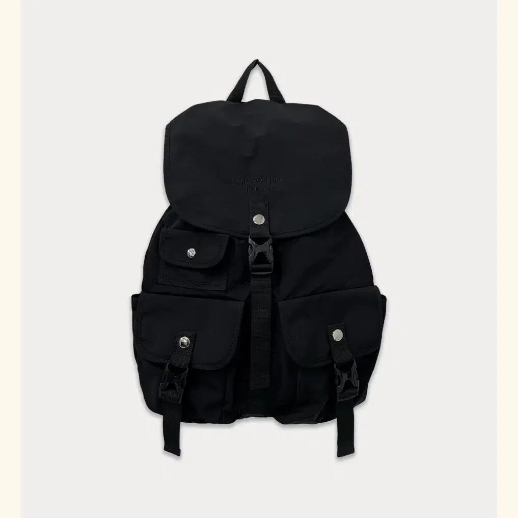 Somewhere Butter Pipi Backpack Black #썸웨어버터,#백팩,#피피