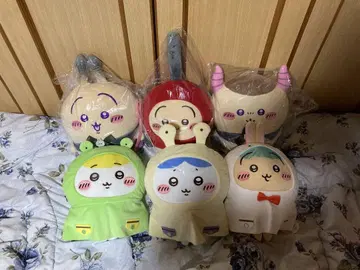 치이카와 BIG 봉제 인형 6세트 천사 파자마 호박 비오는 날 생일