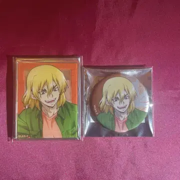Dr.stone 돌스토 메탈릭 캔뱃지 아크릴 카드 나나미 류스이