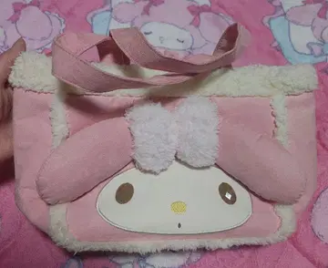 마이멜로디 페이스 무스탕 백