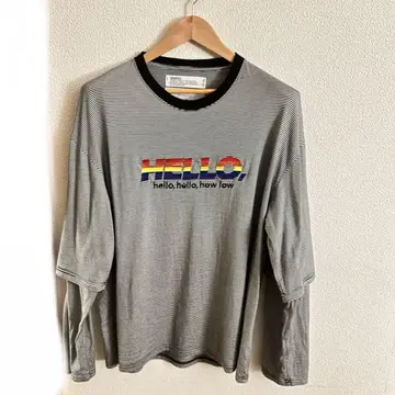 DAIRIKU 별주 HELLO Embroidery Tee 자수 티셔츠