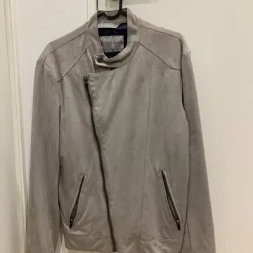 ZARA MAN 그레이 스웨이드 자켓 MEX 38