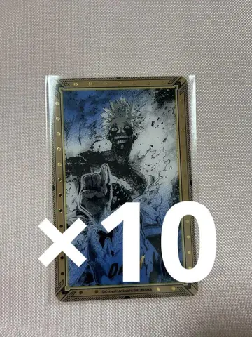 히로아카 전 원화전 금박 클리어 카드 다비 10장