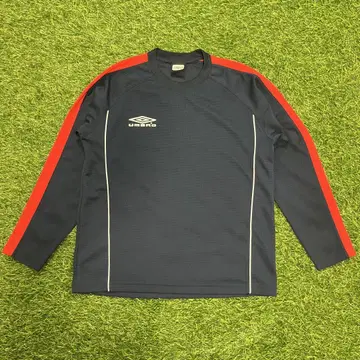 UMBRO 은색 택 tech long t-shirt y2k