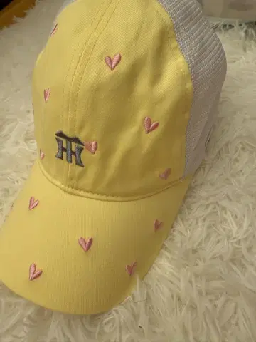 한신 타이거즈 챔피온 하트 자수 야구 모자