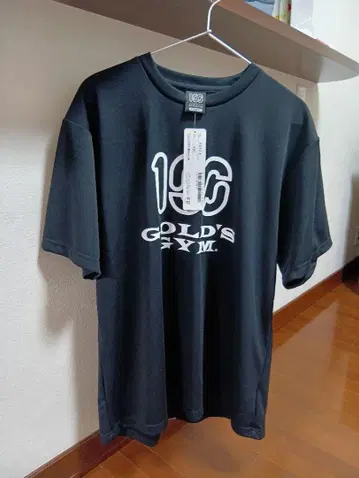 골드짐 GOLD'S GYM 드라이 티셔츠 블랙