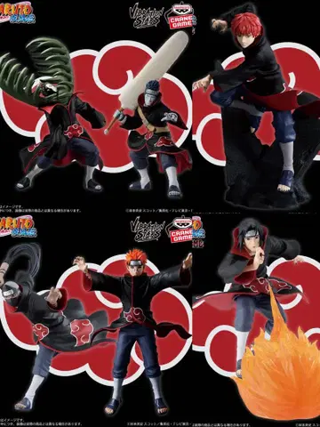NARUTO-나루토- 질풍전 아카츠키 6종 세트