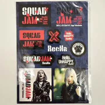 ReoNa SQUADJAM 스티커 씰