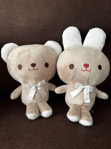 곰 토끼 봉제 인형