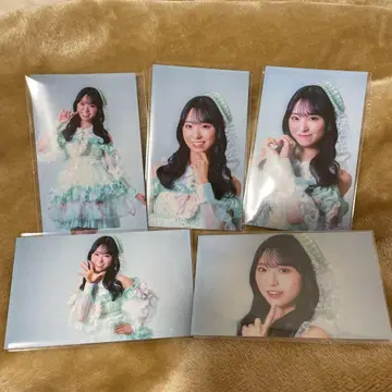 AKB48 야마우치 미즈키 온라인 가챠 트레이딩 카드 전 5종 컴프