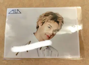 M!LK 사노 유토 브로마이드 58잔째 친필 사인