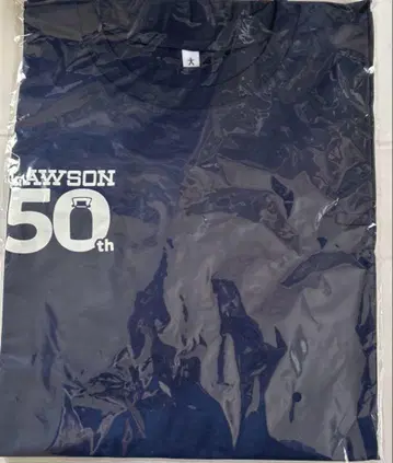 LAWSON 50주년 기념 티셔츠 네이비  대