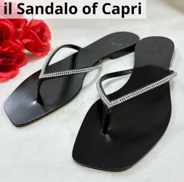 미사용 보관품 il Sandalo of Capri 라인 비쥬 샌들