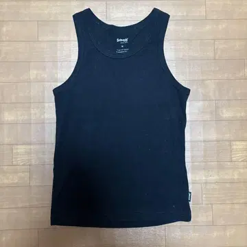 Schott 블랙 탱크탑 M