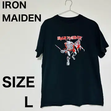 IRON MAIDEN 스컬 T셔츠 블랙