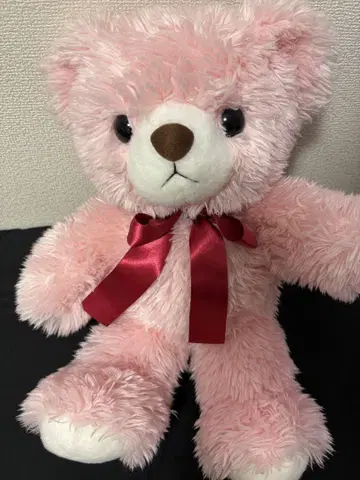 핑크 곰 봉제 인형 본체