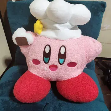 커비 셰프 봉제 인형