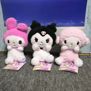 유루카와 산리오 캐릭터즈 홋코피코 봉제 인형 전종 세트