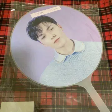 세븐틴 버논 부채 LOVE