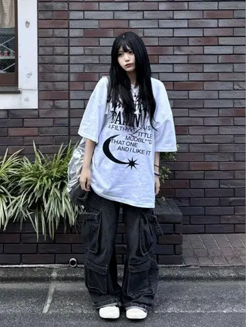 [ the peach ] DAMN oversized tee